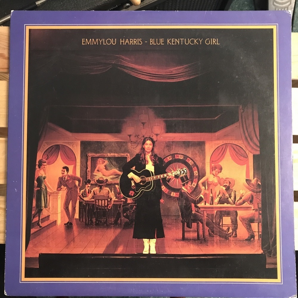 Emmylou Harris Blue Kentucky Girl Vinyl LP 1979 Warner Bros Country Folk